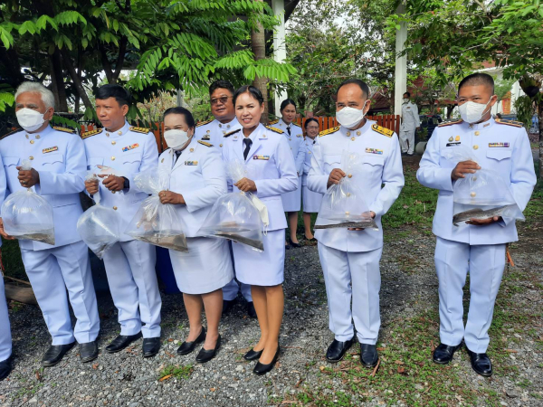 เทศบาลตำบลเจ๊ะบิลัง เข้าร่วมพิธีเจริญพระพุทธมนต์ น้อมถวายพระพรแด่​ สมเด็จพระเจ้าลูกเธอ เจ้าฟ้าพัชรกิติยาภาฯ